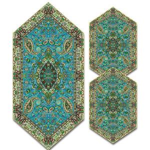 سری سه تکه ترمه طرح سالار کد 814