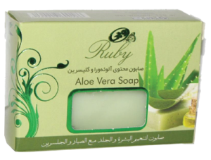 صابون  عصاره آلوئه ورا روبی