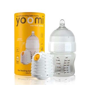شیشه شیر yoomi یومی یوومی همراه با وامر 140میلی لیتر 