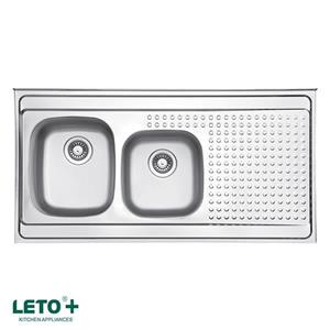 سینک ظرفشویی روکار لتو   LETO TL-3 لگن چپ 