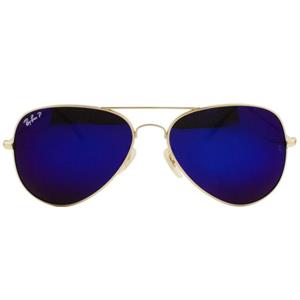 عینک افتابی خلبانی مدل Aviator Light Material Deep Blue 