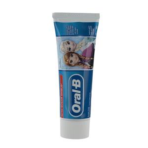 خمیر دندان کودک اورال بی سری Junior +6 Years مدل Frozen حجم 75 میلی لیتر Oral-B Kids Plus3 Years Frozen Toothpaste 75ml