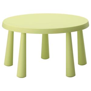 میز تک سبز ایکیا مدل MAMMUT Ikea Mammut Children table 