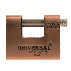 قفل کتابی یونیورسال مدل Rose Gold 84 mm Universal gold Padlock 