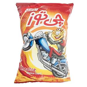 اسنک موتوری پنیری چی توز مقدار 150 گرم Cheetoz Mototcycle Cheese Snacks 150gr 