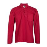 پیراهن مردانه الیاف طبیعی چترفیروزه مدل چهارگره قرمز  کد 11