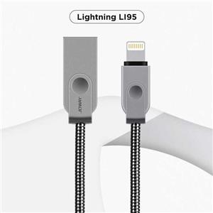 کابل تبدیل USB به لایتنینگ جووی مدلMetal LI95  به طول 1.2 متر Joway metal LI95 USB to Lightning
