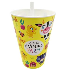 لیوان نی دار تیتیز طرح Animals Farm کد KKF 132 