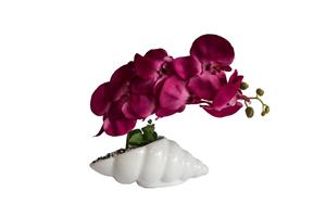 گل مصنوعی ارکیده صورتی کد 09050030