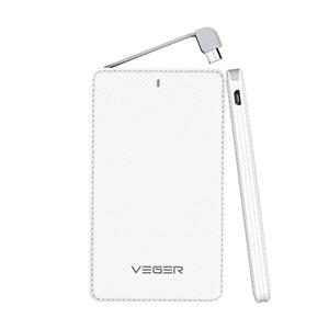 شارژر همراه وگر مدل VP-0409 ظرفیت 5000 میلی آمپر ساعت Veger VP-0409 5000mAh Power Bank