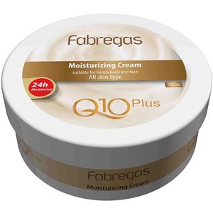 کرم مرطوب کننده فابریگاس مدل Q10 حجم 200 میلی لیتر Fabregas Q10 Moisturizing Cream 200ml