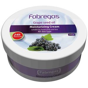 کرم مرطوب کننده فابریگاس مدل Grapes حجم 200 میلی لیتر Fabregas Grapes Moisturizing Cream 200ml