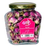 دمنوش غنچه گل محمدی عارضی بسته بندی شیشه ای مدل Rose Bud Aromatic