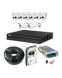 سیستم امنیتی داهوا مدلDP82S6262 Dahua DP82S6262 Security Package