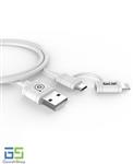 GadJet USB To Lightning - microUSB 2 in 1 Charge and Sync Cable