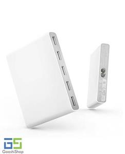 شارژر رومیزی گوشی و لپ تاپ شیائومی دارای 5 درگاه یو اس بی با امکان شارژ سریع