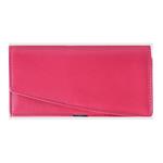 کیف پول زنانه چرم طبیعی رویال چرم کدW10-Pink