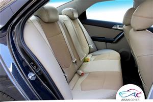  روکش صندلی چرم و تور کیا سراتو سایپا برند آیسان Aisan Kia Cerrato Saipa seat Cover