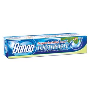 خمیر دندان بانو مدل Enzyme Included مقدار 72 گرم Banoo Enzyme Included Toothpaste 72g