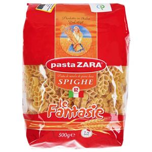 پاستا پاستا زارا مدل Spighe مقدار 500 گرمی Pasta Zara Spighe Pasta 500g