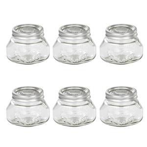 ظرف مربای لایف هایت کد 36103 بسته 6 عددی