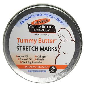کره رفع ترک شکم پالمرز سری Cocoa Butter Formula حجم 125 میلی لیتر Palmers Strech Marks Tummy 125ml 
