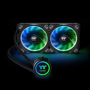 خنک کننده مایع پردازنده ترمالتیک مدل Floe Riing RGB 280 TT Premium Edition Thermaltake All in One Liquid CPU Cooler 