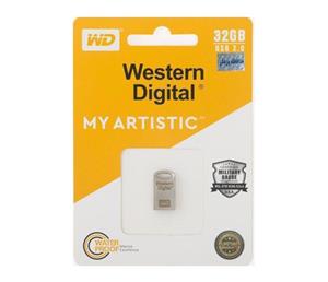 فلش مموری وسترن دیجیتال مدل MY ARTISTIC با ظرفیت 32 گیگابایت Western Digital MY ARTISTIC 32GB USB 2.0 Flash Memory