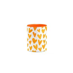 ماگ هیدورا طرح عشق نارنجی Heedora Orange Love Mug