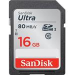 مموری SanDisk 16GB Ultra SDHC SD 533X 80MB/s C10