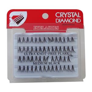 مژه کریستال دایموند مدل Ultra سایز Medium Crystal Diamond Normal Eye Lashes