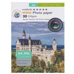 WorldWide 3D G250 Beam Photo Paper A4 Pack Of 40