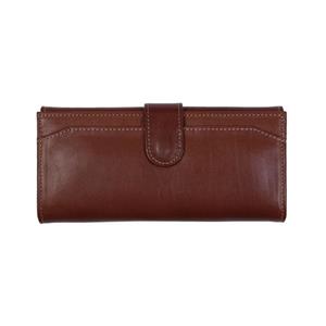 کیف پول زنانه رویال چرم کد W17-Brown