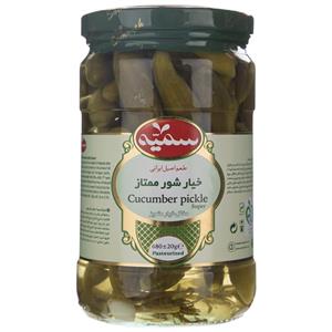 خیارشور ممتاز سمیه مقدار 680 گرم Somayeh Cucumber Pickle Super 680gr