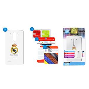 برچسب تزئینی ماهوت مدل REAL MADRID Design مناسب برای گوشی  LG G3 MAHOOT REAL MADRID Design Sticker for LG G3