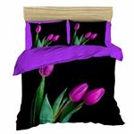 سرویس کاور لحاف ژوان ژوزه مدل Tulip دو نفره 6 تکه