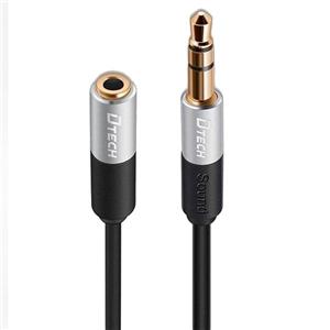 کابل افزایش طول 3.5 میلی متری دیتک مدل DT-T0217 به طول 1.5 متر Dtech DT-T0217 Stereo Audio Extension Cable 1.5M