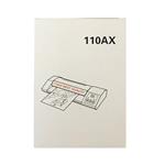 AX 110 Laminatin Film 150 Microns 7x10 Pack of 100