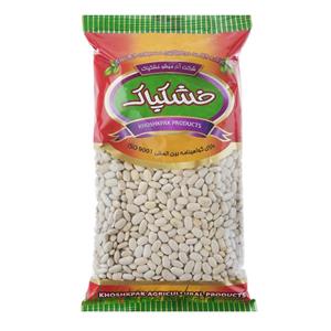 لوبیا سفید 450گرم سلفون خشکپاک Khoshpak White Bean 750g 