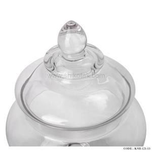 کندی باکس شیشه ای گرد پایه دار سری 13-121