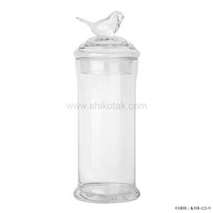 کندی باکس شیشه ای طرح پرنده سری 9-121