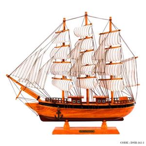 کشتی تزئینی تمام چوب سری 1-161