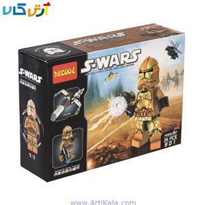 لگو ساختنی دکول مدل star wars Geonosis Clone Trooper