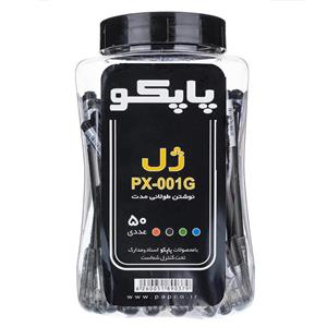 خودکار ژله ای پاپکو مدل  PX-001G بسته 50 عددی