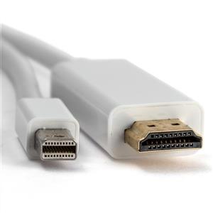 کابل تبدیل Mini DisplayPort به HDMI  مدل MD- 01 طول 1.8 متر