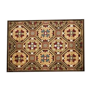 فرش ماشینی سهند مدل1004 شنل طرح برجسته یک متری