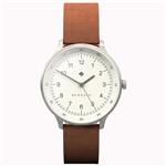 ساعت مچی عقربه ای نیوگیت مدل The Blip Tan Leather Strap