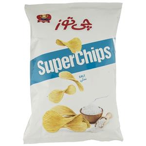 سوپر چیپس نمکی چی توز مقدار 240 گرم Cheetoz Salty Super Potato Chips 240gr