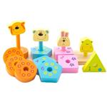 TREFL-Wooden Toy -ANIMALS FIGURES
