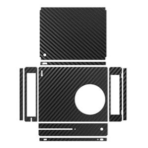 برچسب ماهوت مدلBlack Carbon-fiber Texture مناسب برای کنسول بازی Xbox One S